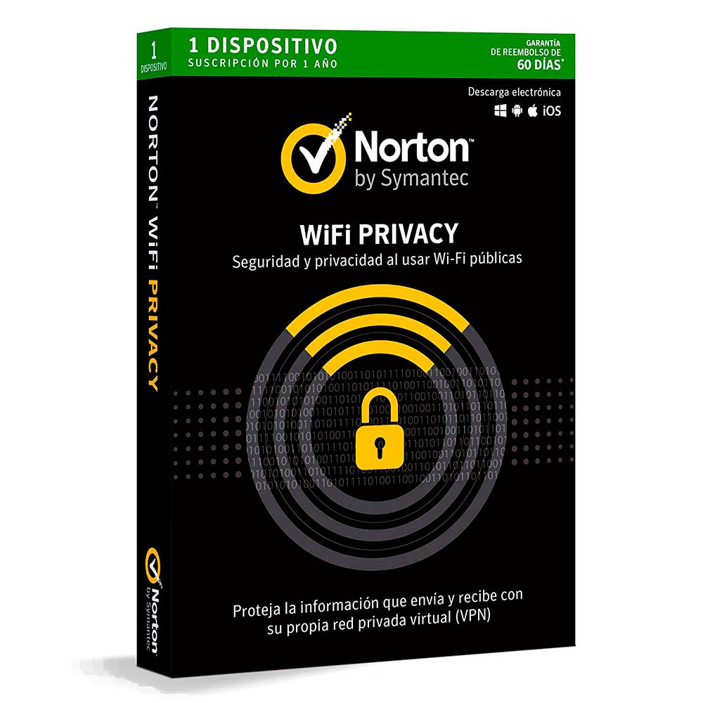 Symantec Norton WiFi Privacy V. 1.0 Subscription 1 Year 1 Device